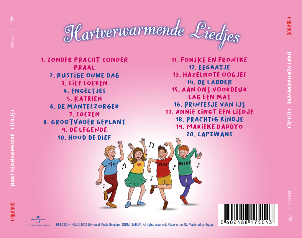 CD Hartverwarmende Liedjes