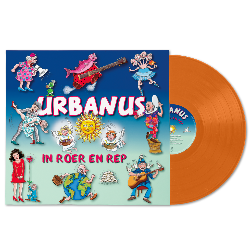 LP In Roer En Rep LIMITED EDITION (oranje versie)