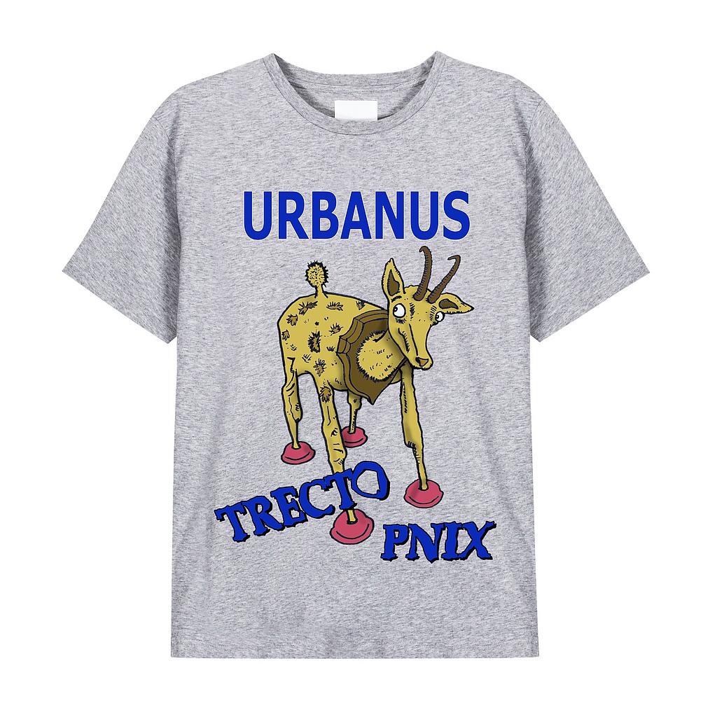 Grijze T-shirt Trecto Pnix